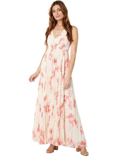 Bcbgmaxazria Kimora Cutout Evening Gown Bright Poppy Pm