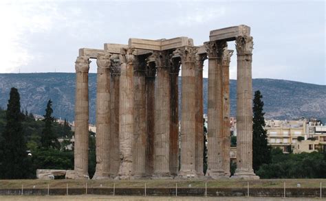 Templo De Zeus Ol Mpico En Atenas Grecia Ser Turista