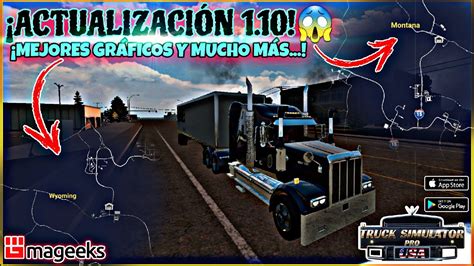 ACTUALIZACIÓN 1 10 Truck Simulator PRO USA NUEVA Mejora De