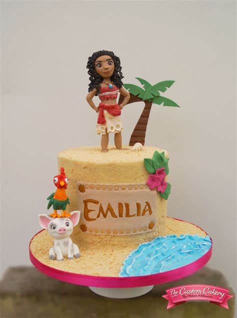 Moana Cake All Hand Modelled From Sugar By Facebook