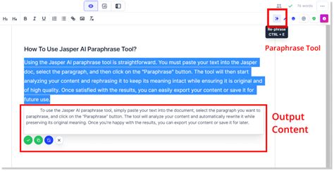 The Jasper AI Paraphrase Tool Your Key To Better Content