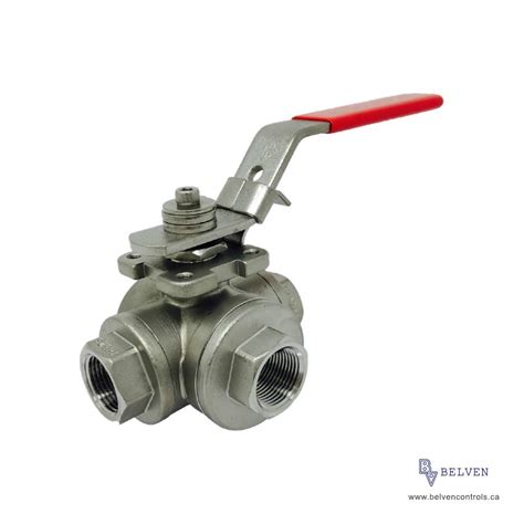 Way Full Port Stainless Steel Ball Valve Carbon Forged