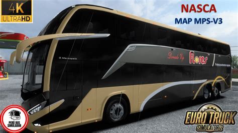 Map Perú MPS V3 G8 1800 DD Scania busesdelperu ncsmap ets2perù