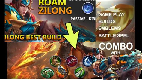 Gameplay Zilong Roam Full Damage Mobile Legends Indonesia Youtube