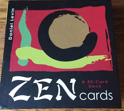 Zen Cards Levin Daniel Books Amazon Ca