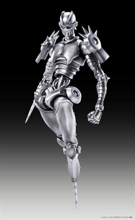 Jojo Part Silver Chariot Figurine Super Action Chozokado Cm