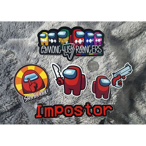 Jual Sticker Pack Among Us Keren Impostor Shopee Indonesia