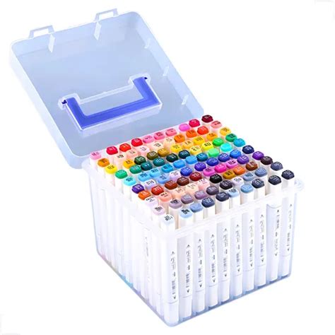Canetas De Pintar Bobbie Good - Kit Caneta Marker Pintar Bobbie Good Estilo Chen Rui 60 Cor ...