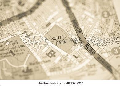 South Park London Uk Map Stock Photo Shutterstock