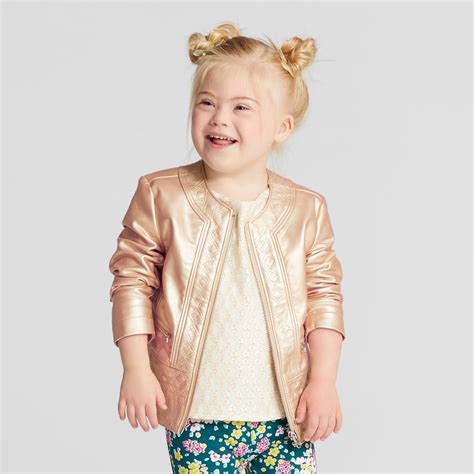 Genuine Kids From Oshkosh Gold Moto Jacket Fall Jackets For Kids 2018