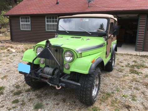 Rare Classic 1971 Jeep Cj5 Renegade Ii Classic Jeep Cj 1971 For Sale