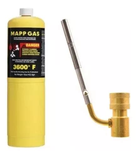 Gas Para Soldar Mapp Pro Con Boquilla Ca On Hand Torch Cuotas Sin