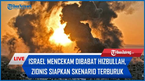 Israel MENCEKAM Dibabat Hizbullah Rumah Sakit Bersiap Terima Ribuan