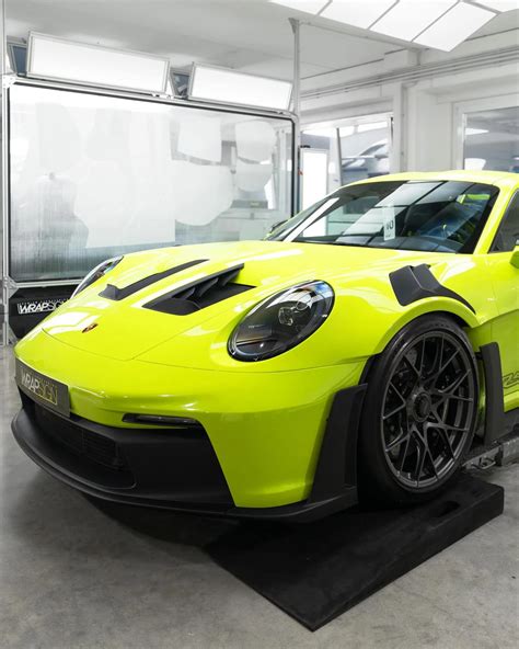 Acid Green Porsche 911 GT3 RS 992 Carpaints Co