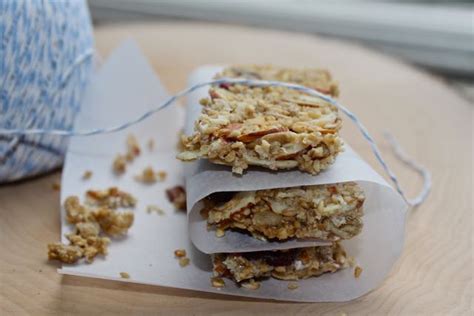 Cranberry Oat And Seed No Bake Granola Bars For A Digestive Peace