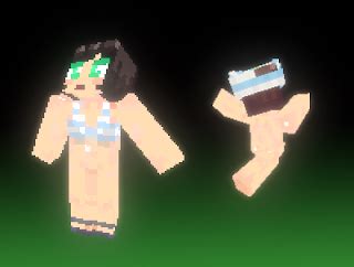 Cute Bikini GIrl Minecraft Skin
