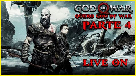 AO VIVO GOD OF WAR 2018 MODO MAIS DIFÍCIL PARTE 4 YouTube