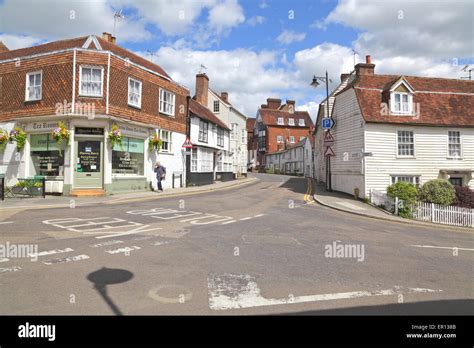 Cranbrook Kent England Britain Uk Stock Photo Alamy