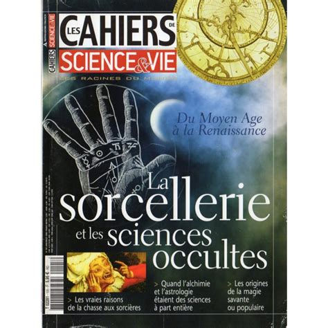 Les Cahiers De Science Vie N 105 La Sorcellerie Et Les Sciences