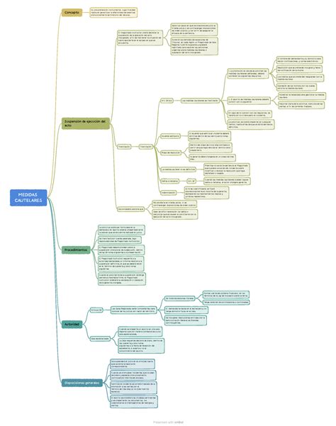 Medidas Cautelares Esquema Medidas Cautelares Procedimientos