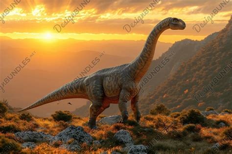 Diplodocus Dinosaur Realistic Photography 3658859