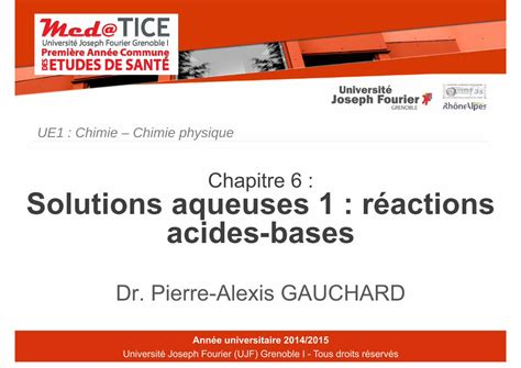 PDF Solutions aqueuses 1 réactions acides bases DOKUMEN TIPS