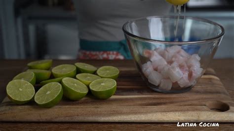 RECETA Del Mejor CEVICHE De Pescado Del MUNDO Ceviche De CORVINA