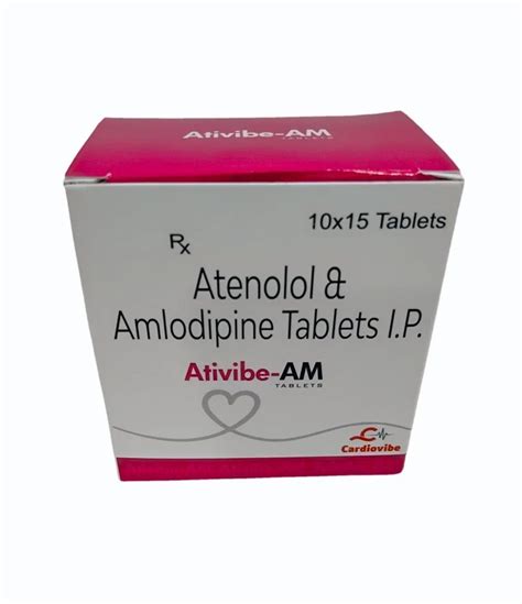 Atenolol Amlodipine Tablets Ip At Rs Stripe Amlodipine Tablets