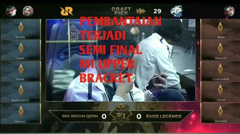 El CLASICO TERJADI DI M1 SEMIFINAL UPPER BRACKET YouTube