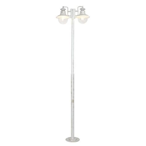 Brilliant Lampadaire Ext Rieur Lumi Re Artu Blanc Et Or Cdiscount