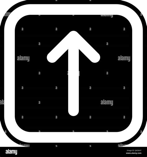 Upload Icon Black Vector Illustration Stock Vector Image Art Alamy