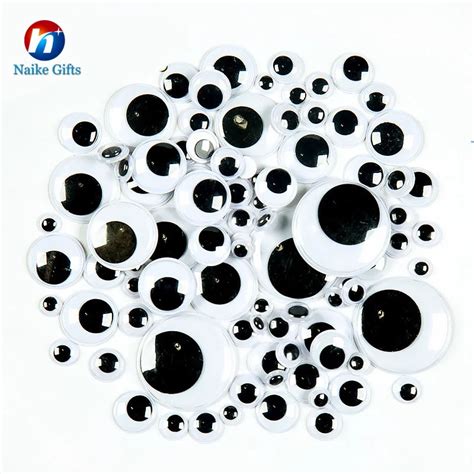 Eco Friendly Self Adhesive Oval Googly Eyes For Toy Buy Oval Googly