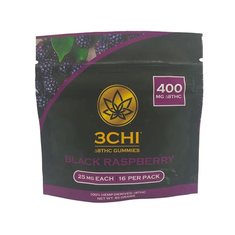 CBD 3Chi Delta 8 THC Gummies 400mg High Fashion Smokes And Prints