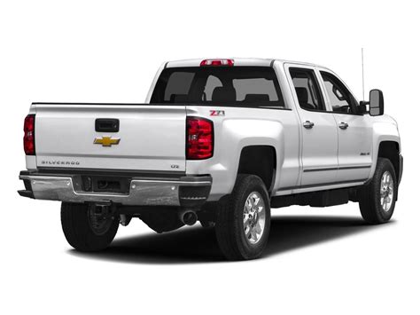 Used Summit White Chevrolet Silverado Hd Crew Cab Standard Box