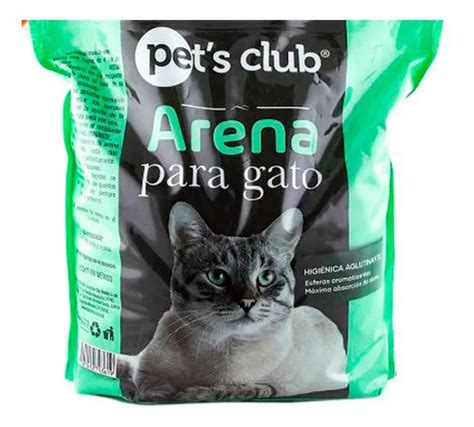 Arena Para Gato Aglutinante Pet S Club 3 Kg