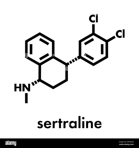 Sertralina Molecular Im Genes Vectoriales De Stock Alamy