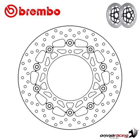 Brembo Serie Oro Front Floating Brake Discs For Yamaha MT09 Tracer GT