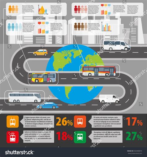 Public Transport Passenger Tourist Transportation Statistics Stock