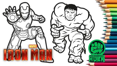 Hulk Vs Iron Man Heroes Coloring Pages Hulkbuster Coloring Iron Man