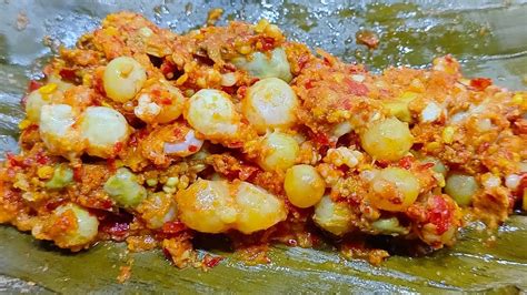 RESEP PEPES TELUR IKAN DUKANG Pedas Gurih Enak Mantul YouTube