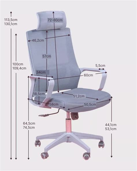 Ergonomische Bureaustoel Van Ademend Mesh Met Hoofdsteun Jaar