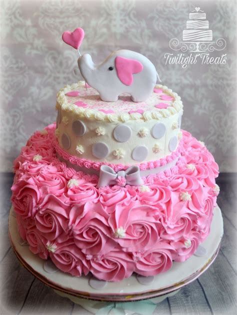 Pink And Grey Come Together For This Perfectly Cute Elephant Themed