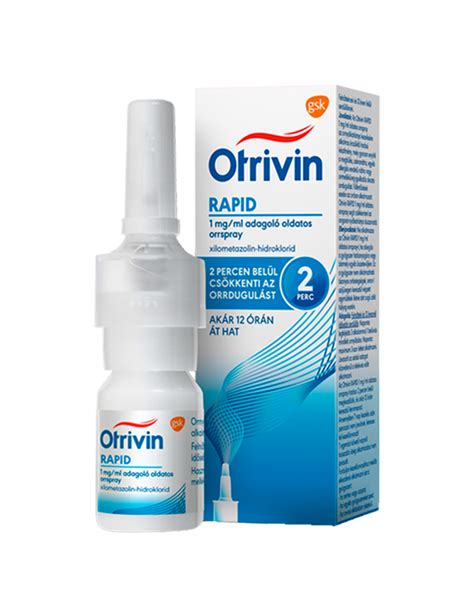 Otrivin Rapid 1 mg ml Adagoló Oldatos Orrspray 0 1 Prevenció Patika