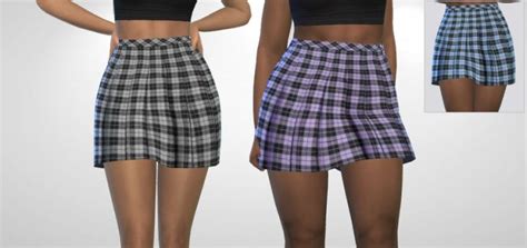Sims 4 Skirt Cc Sims 4 Cc Skirt Mods Sims 4 Mini Skirt
