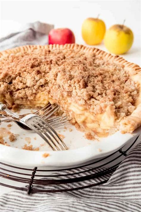 Dutch Apple Pie Apple Crumble Pie House Of Nash Eats