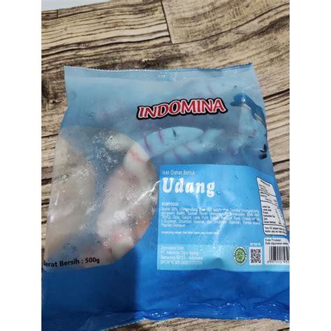 Jual Indomina Bakso Ikan Fish Ball Bentuk Udang Gr Shopee Indonesia