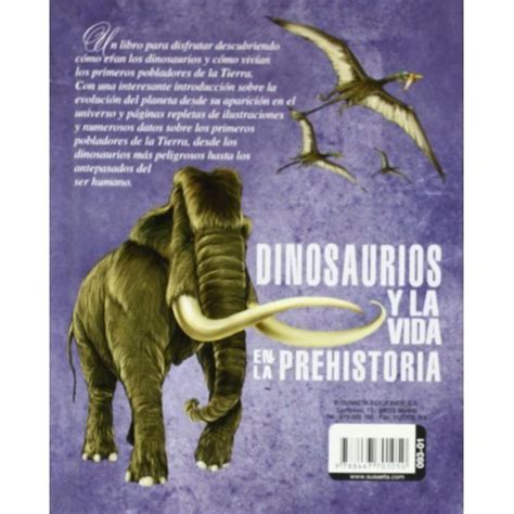 Libro Dinosaurios Y La Vida En La Prehistoria Dinosaurios Y Vida