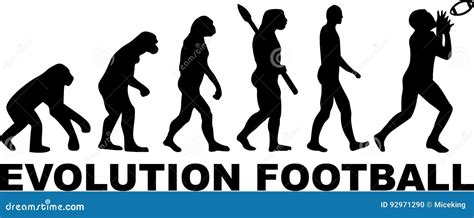 Football Evolution stock vector. Illustration of sport - 92971290