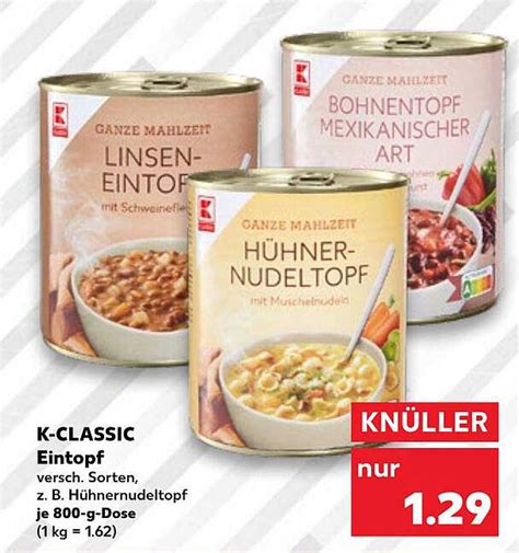 K Classic Eintopf Angebot Bei Kaufland