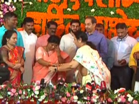 Sushma Andhare Join Shiv Sena Mumbai Uddhav Thackeray Neelam Gorhe